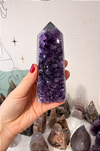 Ametista - drusa/ponta