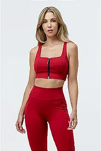 Top Netuno Vermelho Batom