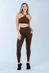 Legging Alexandria Marrom Café
