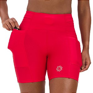 Short de Compressão Multibolsos Rubi