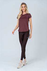 Blusa Malva Marrom