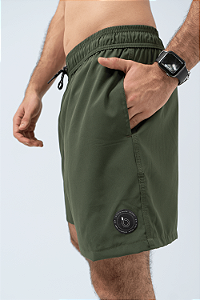 SHORT MASCULINO RAPHA VERDE JUNGLE