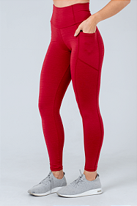 CALÇA LEGGING CARBON VERMELHO GRAFFIATO