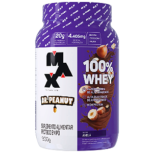 WHEY MAX 100% 900G - DR PEANUT