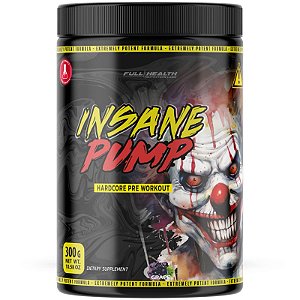 INSANE PUMP 300G PRÉ TREINO - FULL HEALTH