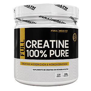 CREATINE 100% PURE 330G FULL HEALTH