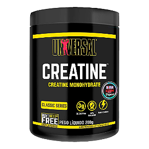 CREATINA  200G - UNIVERSAL NUTRITION