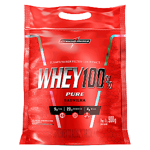 WHEY 100% PURE REFIL 900G - INTEGRALMEDICA
