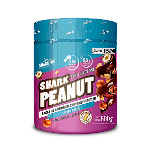 PASTA DE AMENDOIM 600G - SHARK PRO