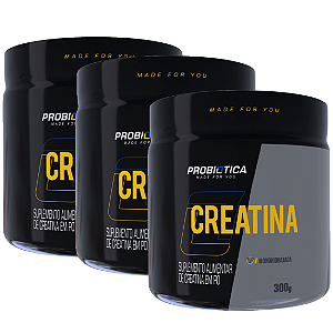 KIT 3X CREATINA 300G - PROBIOTICA
