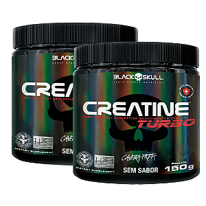 KIT 2X CREATINE TURBO 150G - BLACK SKULL