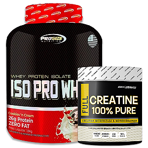 KIT ISO PRO 1.8KG + CREATINA 300G FULL HEALTH