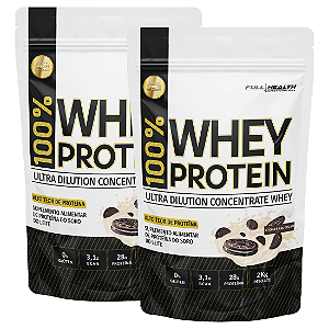 2X WHEY 100% 2KG REFIL - FULL HEALTH