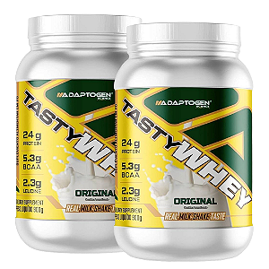 KIT 2X TASTY WHEY 900G ADAPTOGEN