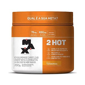 TERMOGÊNICO 2 HOT 200G - MAX TITANIUM