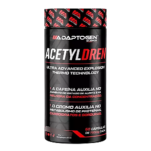 TERMOGÊNICO ACETYLDREN 60CAPS ADAPTOGEN