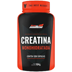 CREATINA MONOHIDRATADA 120CAPS NEW MILLEN
