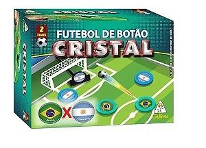 Futebol Botão Cristal 2 Seleções - Brasil x Argentina
