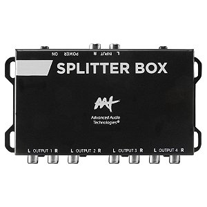 Distribuidor de Sinal de Linha RCA 1x4 AAT SPLITTER BOX