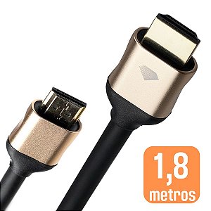 Cabo HDMI ARC 2.0 4K HDR 1,8m DMD Diamond Cable GS-3020