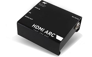 Receptor-Conversor HDMI ARC/eARC para Áudio Estéreo Hi Res