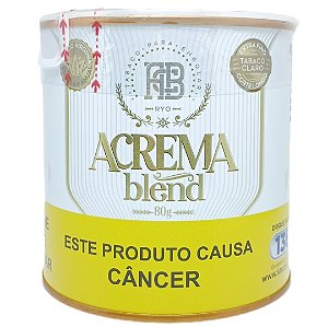 Tabaco Acrema Blend Original Hash Lata 80g - Unidade