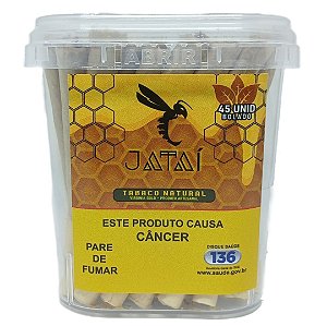 Tabaco Pré-Enrolado Jataí Virginia Gold - Display 45 un