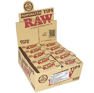 Piteira Raw Larga - Display 50 un