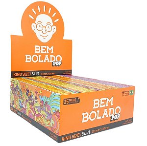Seda Bem Bolado Slim King Size - Display 50 un