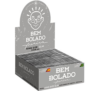Seda Bem Bolado Premium Slim King Size - Display 50 un