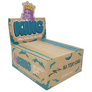 Seda King Paper Brown King Size - Display 50 un