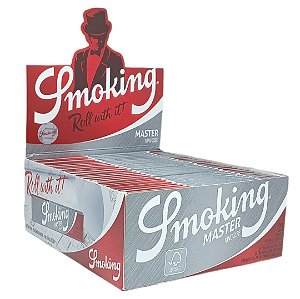 Seda Smoking Prata Master King Size - Display 50 un