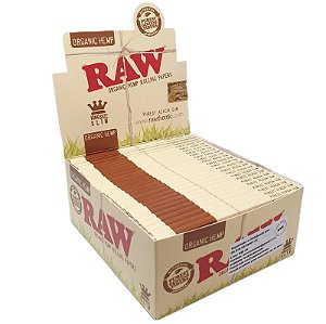 Seda Raw Organic Hemp Slim King Size - Display 50 un