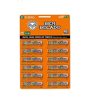 Cartelão Seda Bem Bolado Slim King Size - 12 unidades