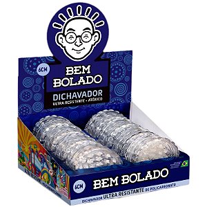 Dichavador Bem Bolado Transparente Grande - Display 8 un