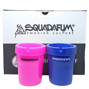 Cinzeiro Squadafum Turn Off Colorido - Display 12 un