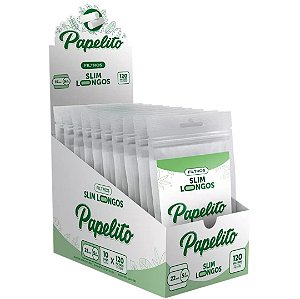 Filtro Papelito Slim Longo 5.3 x 22 mm - Display 10 un