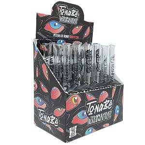 Piteira de Vidro Tonabê x Lixomania 5mm x 7cm - Display 25 un