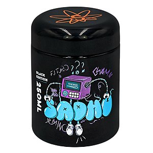 Pote Hermetico UV Sadhu Black Edition 250ml - Unidade
