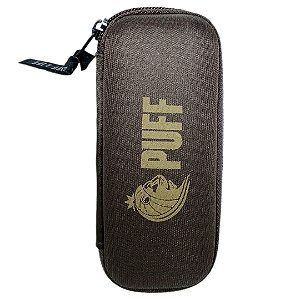 Case Puff Mini Color Marrom - Unidade