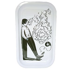 Bandeja Metal Média Squadafum x Alex Senna - Unidade