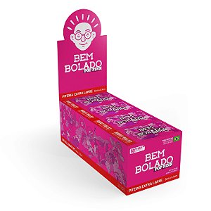 Piteira Bem Bolado Pink Extra Large - Display 24 Un
