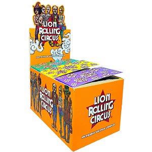 Piteira Lion Rolling Circus Ultra Longa - Display 24 Un