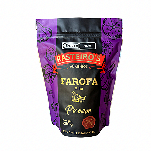 FAROFA DE MANDIOCA SABOR ALHO