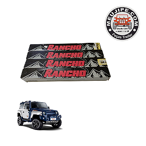 AMORTECEDOR RANCHO TROLLER 2001 A 2021 - 4 PEÇAS