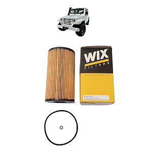 REFIL FILTRO OLEO MOTOR TROLLER 3.0 DE 2006 A 2008 WIX MANN