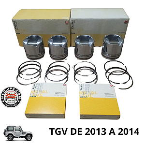 JG DE PISTÕES E ANEIS STD TROLLER 3.2 TGV DE 2013 A 2014