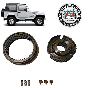 CONJUNTO SINCRONIZADOR CAMBIO 2405 5º E RE TROLLER 2005 A 2014
