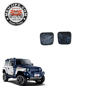 CAPA PEDAL TROLLER 2015 A 2021 KIT 2 PECAS