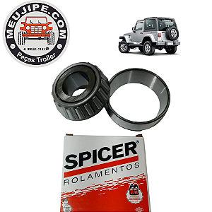 ROLAMENTO INTERNO PINHAO DIFERENCIAL TROLLER 1997 A 2014 SPICER